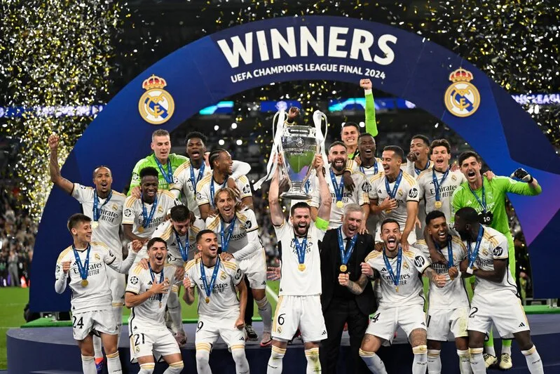 Real Madrid là câu lạc bộ thành công nhất lịch sử Champions League với 15 chức vô địch châu Âu